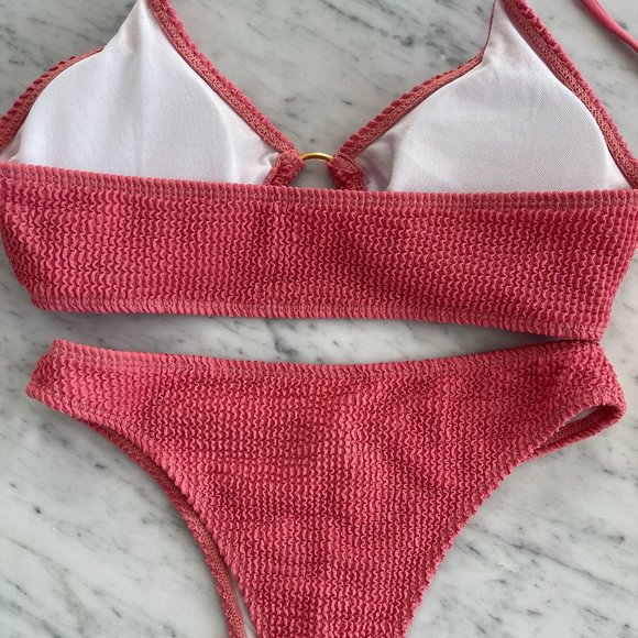 Pink Bikini with cover up - Picture 2 of 3